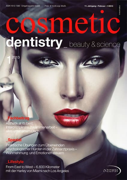 Publikation Cosmetics Dentistry 2013