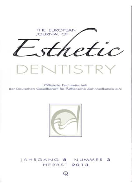 Publikation Esthetic Dentistry